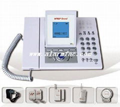 GSM SMS burglar alarm system