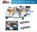 five spindle four side moulder