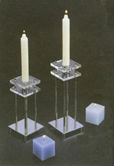 Acrylic Candle Holder