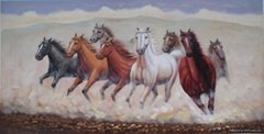 Impressionist  Horse Painting