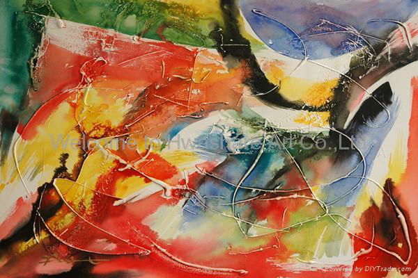 Abstract Oil Painting 4