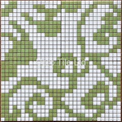 decorative glass mosaic patten