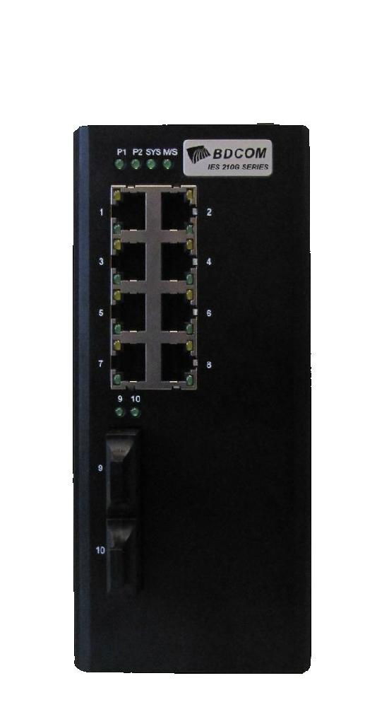 BDCOM Multiservice Managed Industrial Ethernet Switch