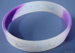 Silicon wristband(two color)