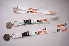 9 --printing lanyard with medal