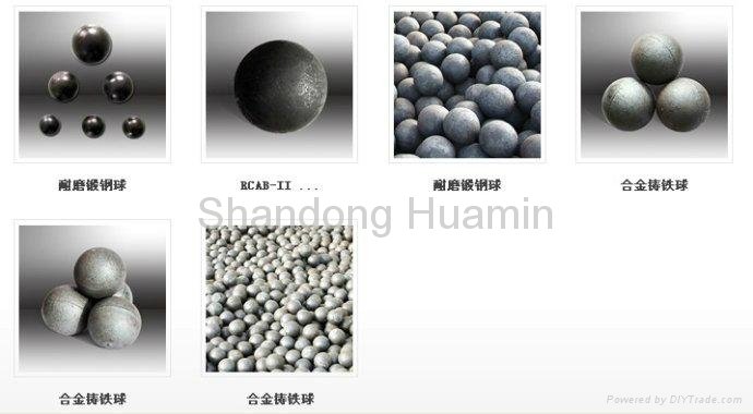 Forged grinding ball used for power plant 4