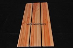 Chinese cedar wall paneling