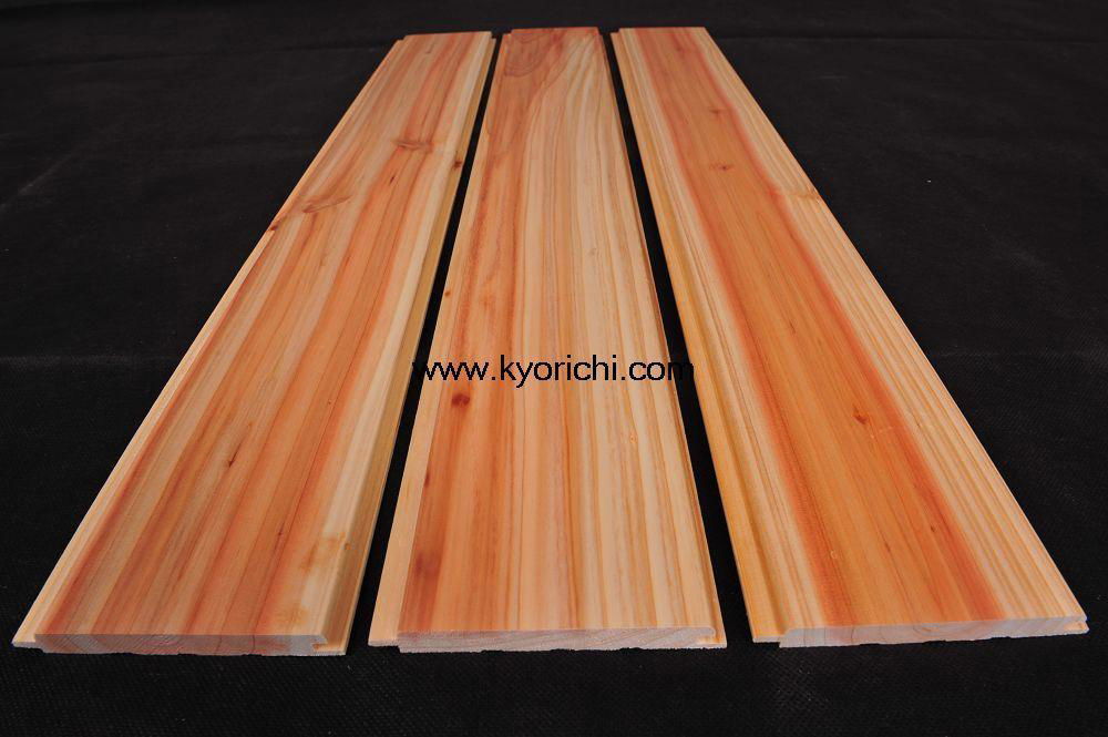Chinese cedar wall paneling 2