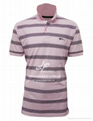 MENS ENGINEERING STRIPE POLO SHIRT