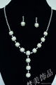 bridal rhinestone necklace set 4