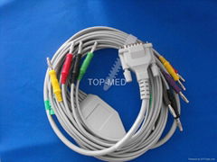 Nihon Kohden EKG cable 