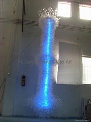 Art glass lighting