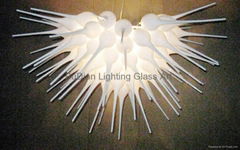 Art glass lighting