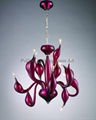 Art glass Chandelier 1