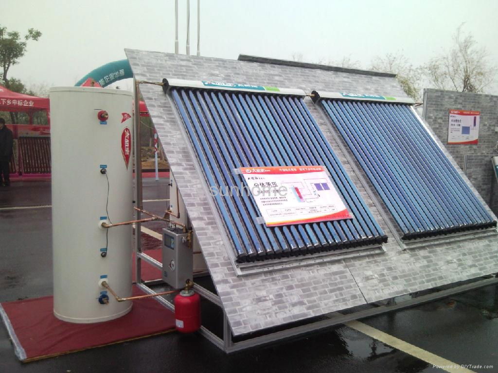 split pressurized solar water heaters 5