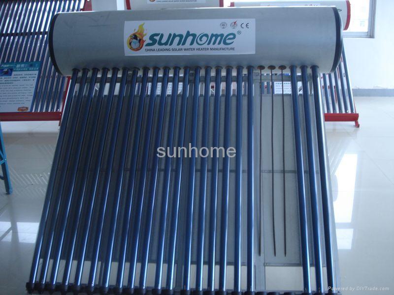 compact pressurized solar water heater 2