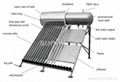 compact pressurized solar water heater 4