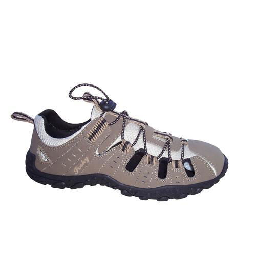 New style of sports shoes with PU upper in GRAY/BLK