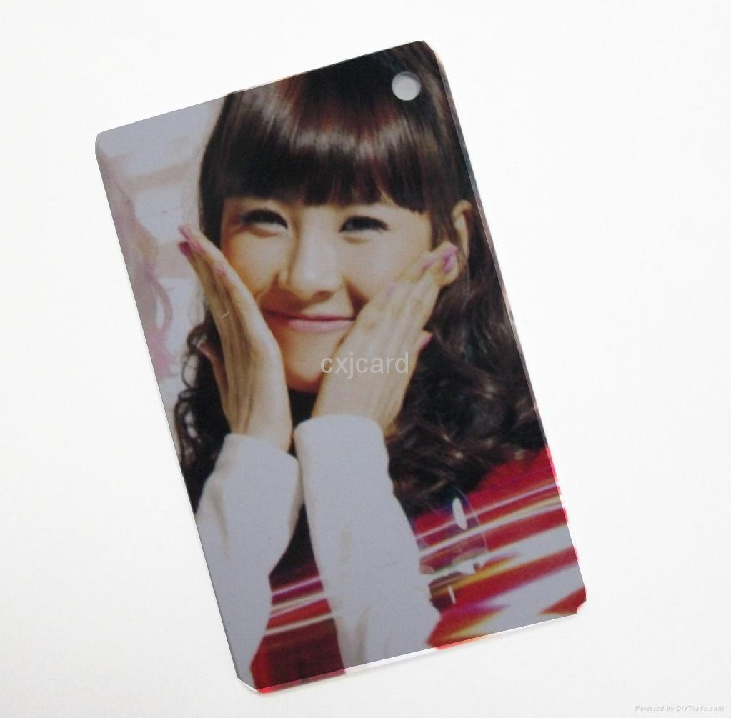 PVC irregular card  4