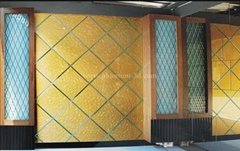 Glass tiles for wall decoration