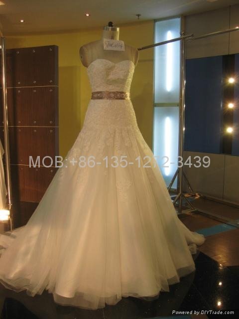 China wedding dress factory Guangzhou wedding dress  quality inspection service  4