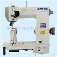 Single/Double Needle Driven Roller Post bed Lockstitch Sewing Machine