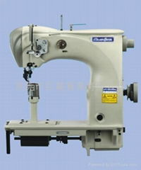 Single/Double Needle Driven Roller Thin Post bed Lockstitch Sewing Machine 