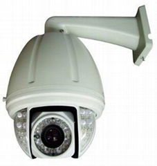 Outdoor Network IP PTZ Camera, IR High Speed Dome IP camera