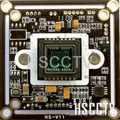 Color CCD CCTV Board Camera