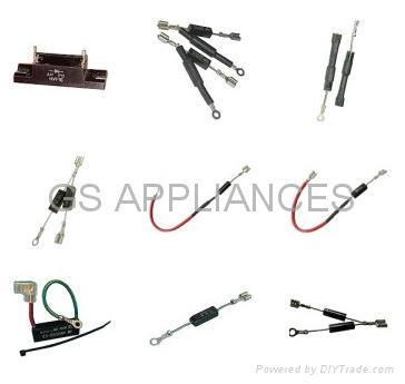 Microwave oven HV diode