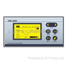 MC200R為三通道萬能輸入的無紙記錄儀
