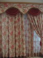 jacquard curtain fabric 10008-16