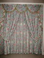 jacquard curtain fabric 10010-21/10010-22 1