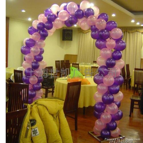 上海气球拱门制作 2