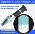 Portable Refractometer 0～100‰ Salinity