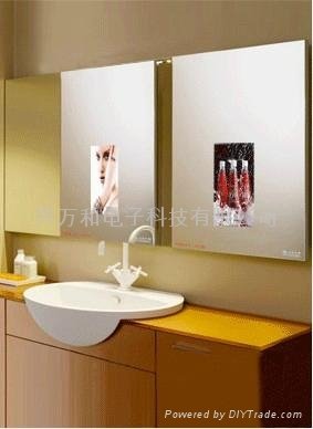 洗手间镜面广告机 5
