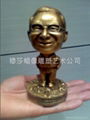 A small bronze statue of fine imitation crafts gifts sculpture 1