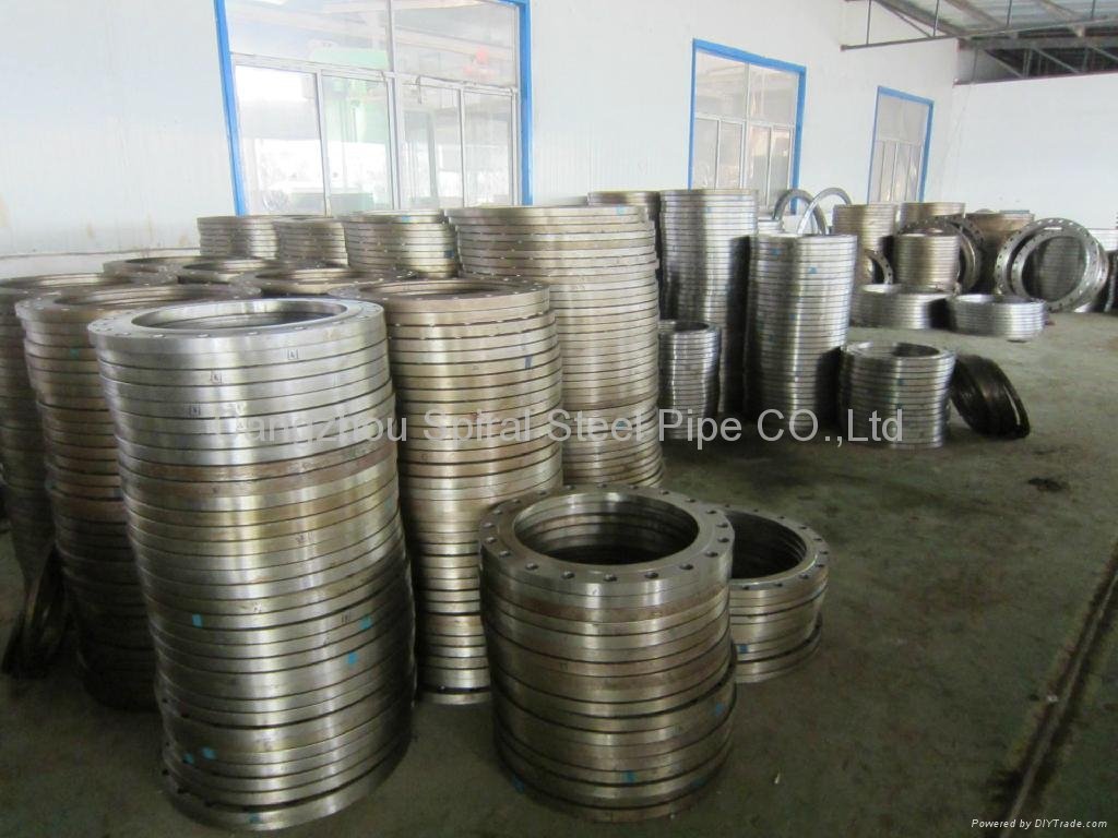steel pipe fitting flange