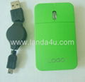 USB Optical Mouse Super Slim- LM816 2