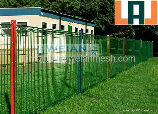 Polyester Coating Roll Top Fence /Roll Top Pool Fencing