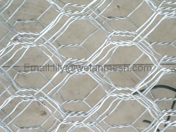 Hot Dipped Galvanized Hexagonal Gabion Box  3