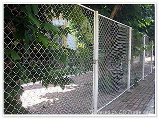 Hot Dipped Galvanized Chain link Fence,Chain Link Mesh 2