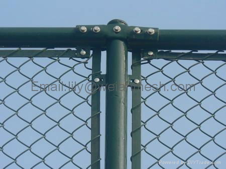 Hot Dipped Galvanized Chain link Fence,Chain Link Mesh 4