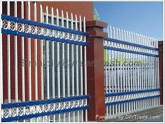  Metal Ornamental Fence,Spear Top Tubular Fence 