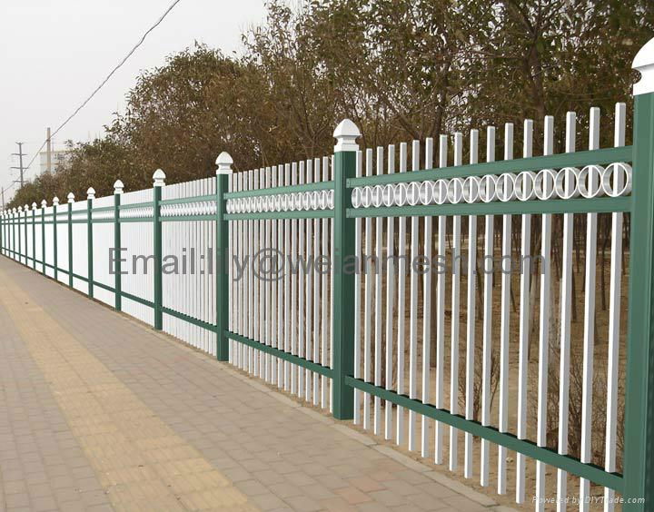  Metal Ornamental Fence,Spear Top Tubular Fence  4