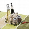 5pc spice set with rack