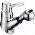 Shampoo bed shower / shampoo bed leading / pull type shower / pull-type faucet