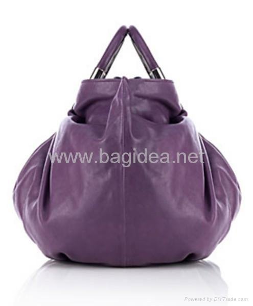 A1441 Purple totes handbag 3