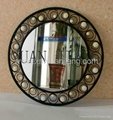 Exquisite Round Mirror Frame