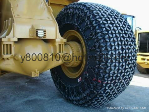 CAT990 tyre protection chains45/65R39 2